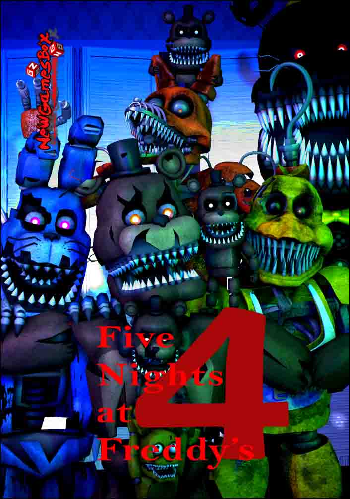 Five Nights at Freddys 4 PC Game Free Download Setup